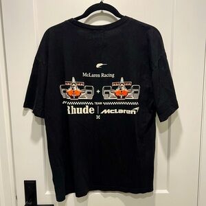 RHUDE x McLaren tee size S